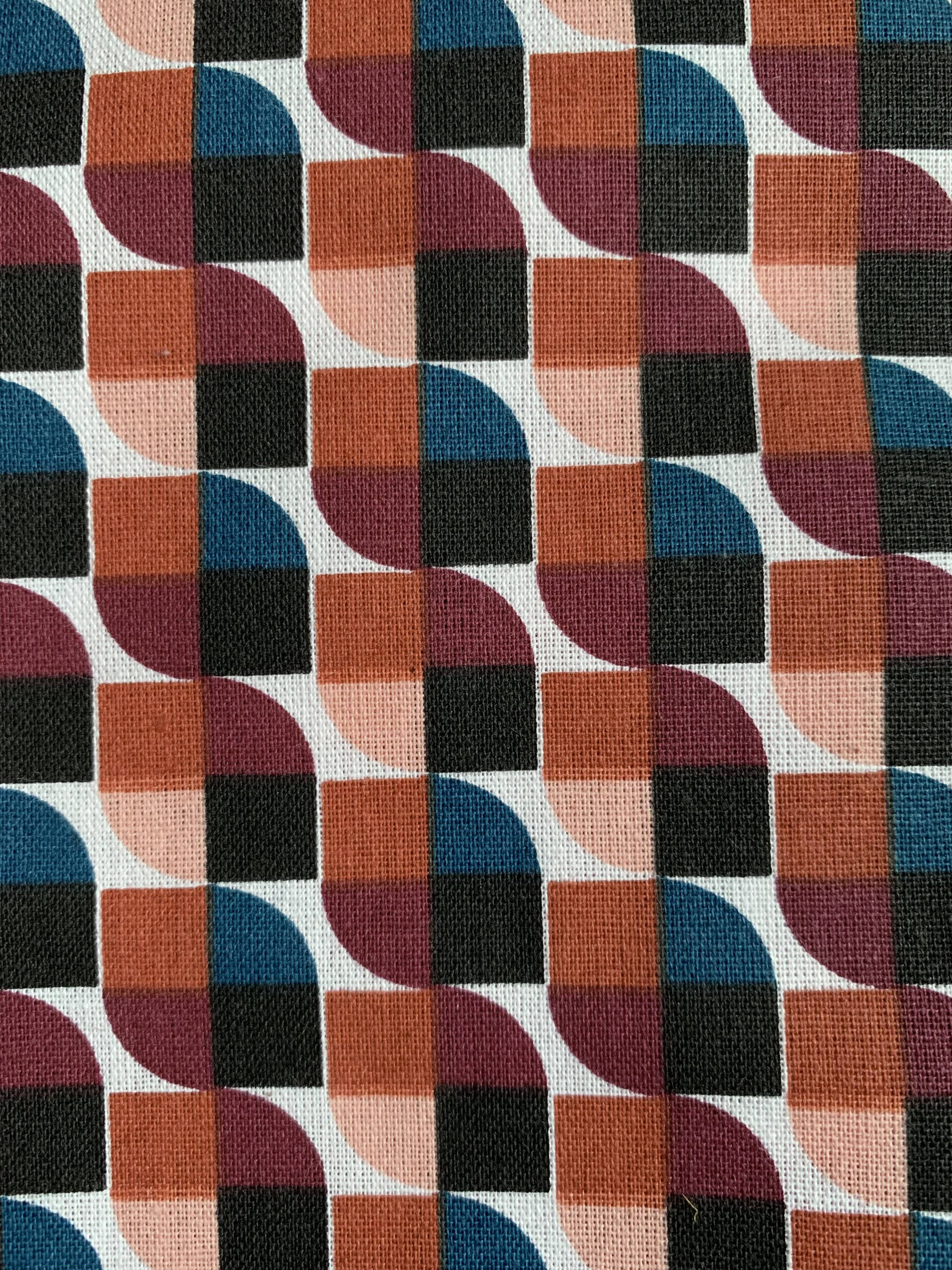 Vintage chest of drawers with compass feet, raw oak, 1960