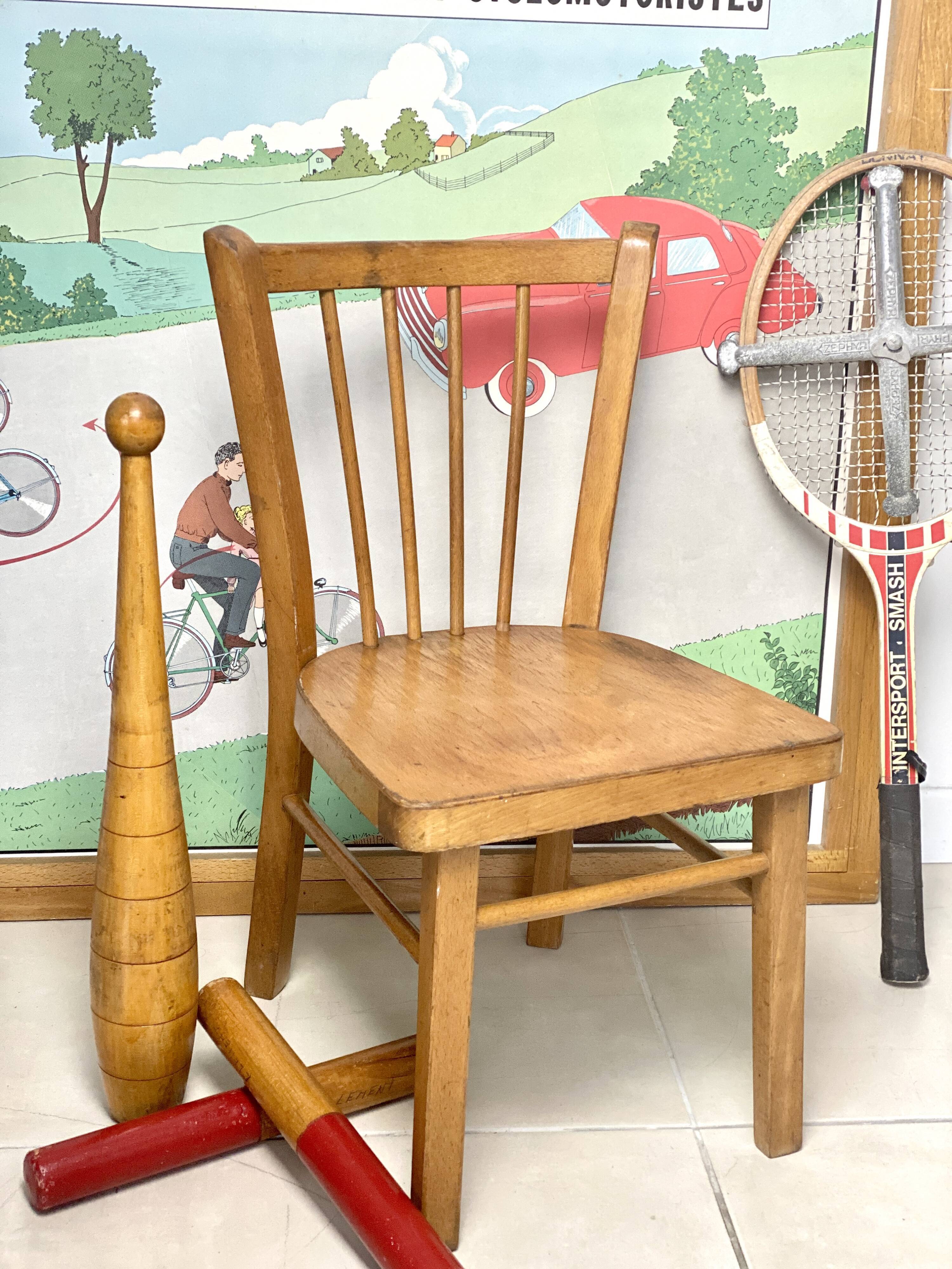 Vintage children's chair