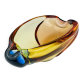 Bohemian Romana Ashtray by Hana Machovska for Mstisov Glassworks, 1960s