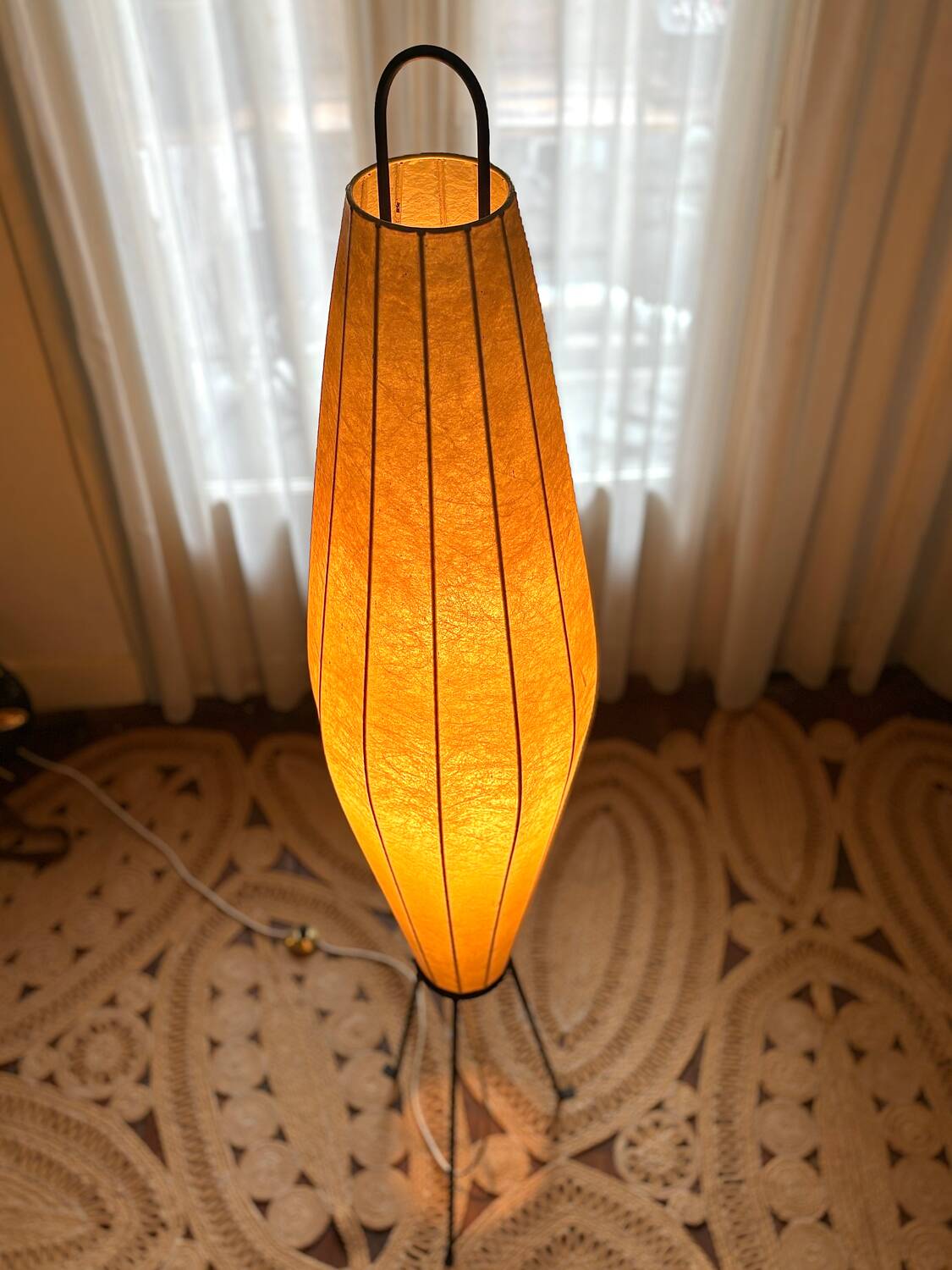 Cocoon Rocket Tripod Floor Lamp by H. Klingele for Artimeta