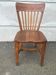 Vintage wooden bistro-style chair