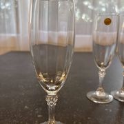 Flûtes en cristal