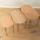 Tables gigognes style Hollywood Regency, années 1970