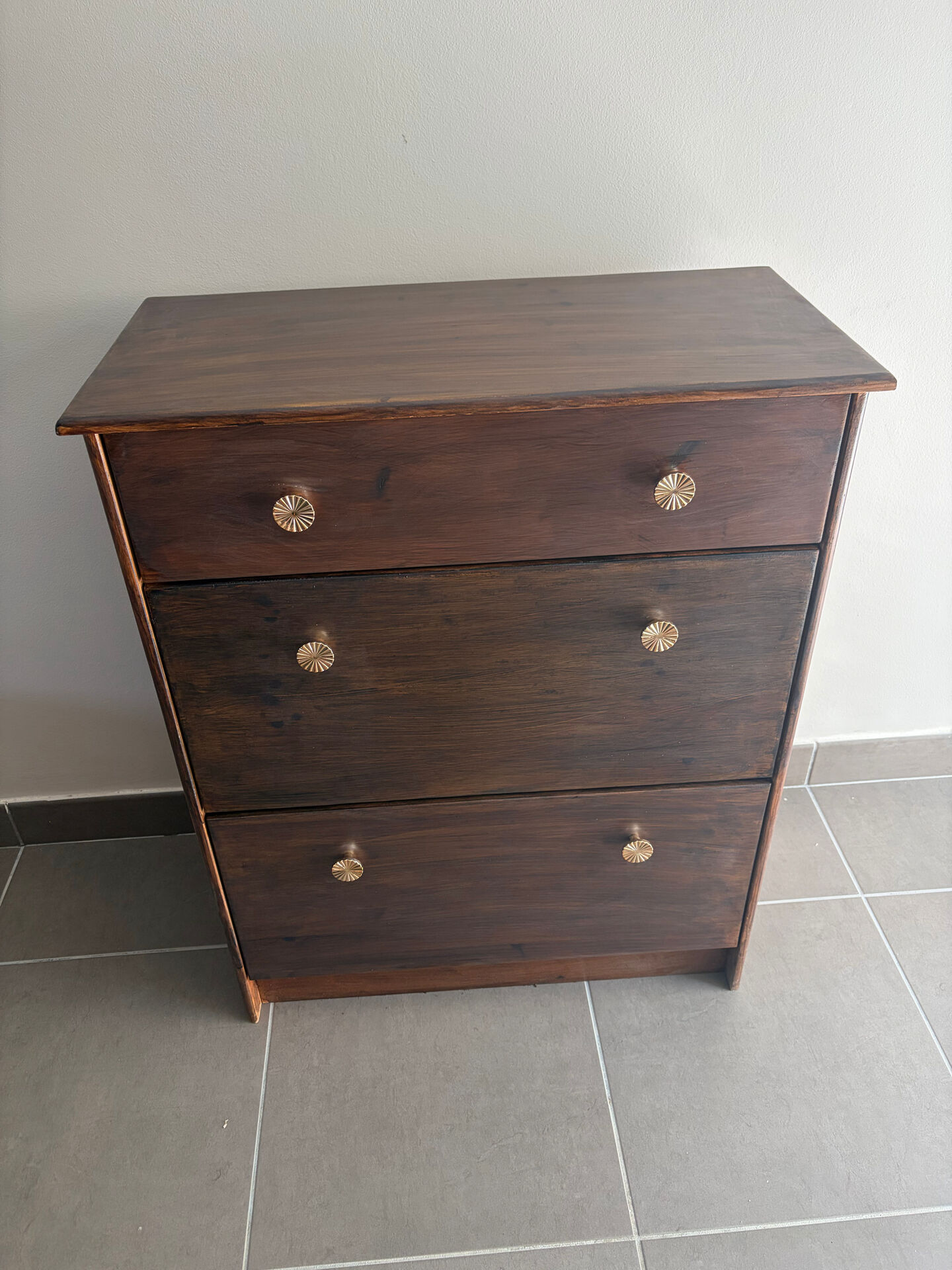 Solid wood shoe cabinet