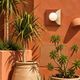Wall light cement tile