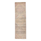 3x10 Cream Brown Soft Vintage Runner Rug 90x306Cm SK 21941