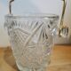 Glass ice bucket