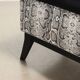 Vintage Jungle collection armchairs in velvet and foam, Italy 1950s-1960s.