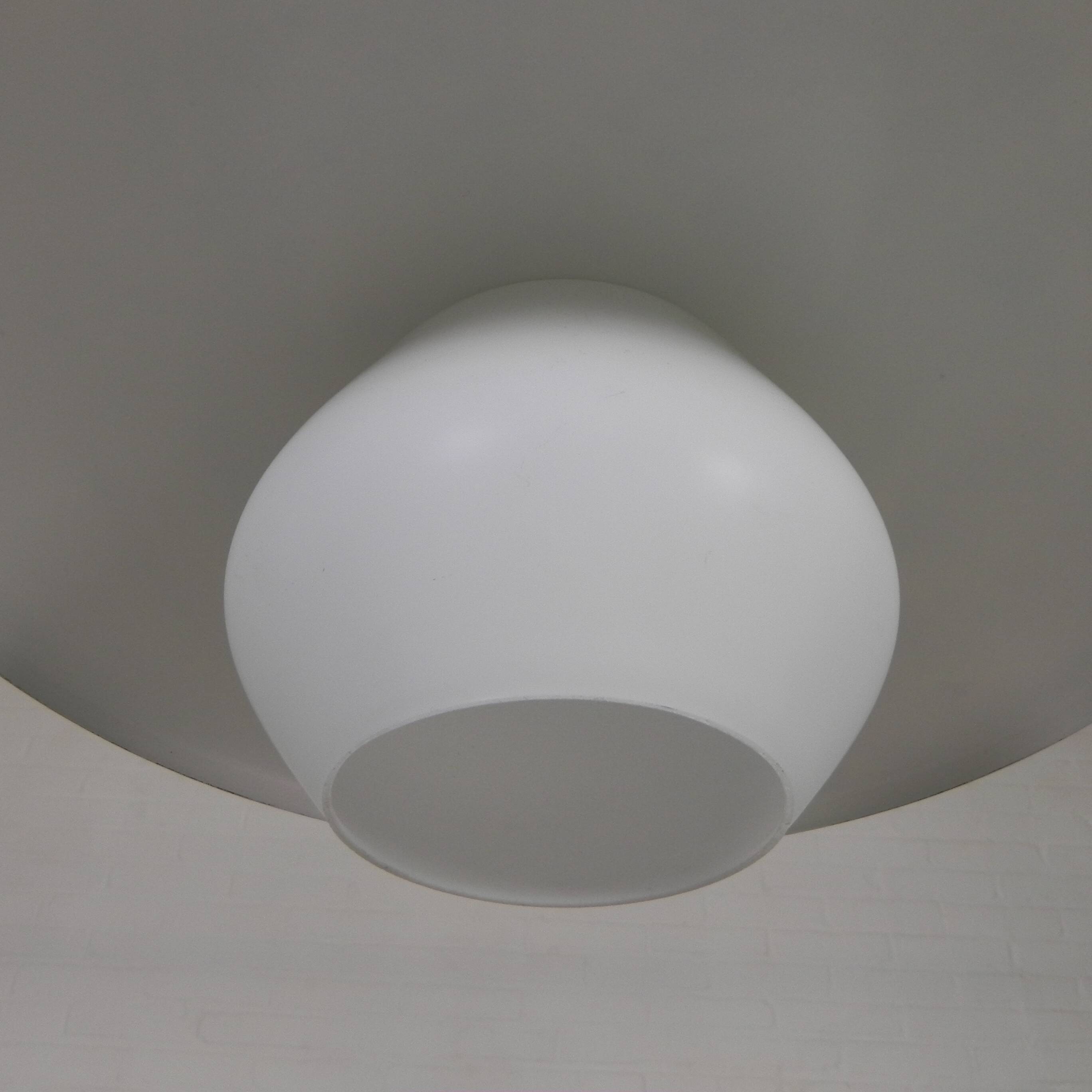 Vintage hanging lamp ufo model, 1950s