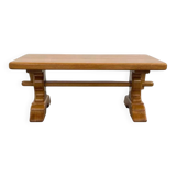 Table basse vintage en chêne