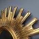 Vintage sunburst mirror, 1960s