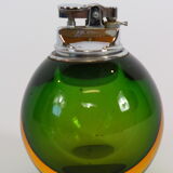 Cendrier et briquet en verre de Murano
