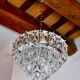 Kinkeldey chandelier 3 levels crystals Germany 1970