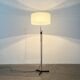 Mid-century German minimalist tripod floor lamp from the 1960s.
