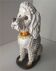 Sealed Dog Animal Glazed Ceramic Sculpture