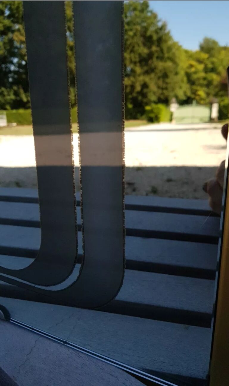 Vintage radio light mirror