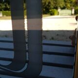 Vintage radio light mirror