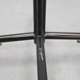 Portemanteau italien en fer chromé et laqué et plastique, années 1970