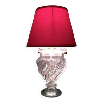 Petite lampe en verre