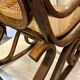 Fauteuil à bascule en bois