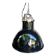 MAZDA INDUSTRIAL PENDANT Ø 50 CM 1960 BLACK ENAMEL