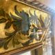 Italian mirror painting under glass