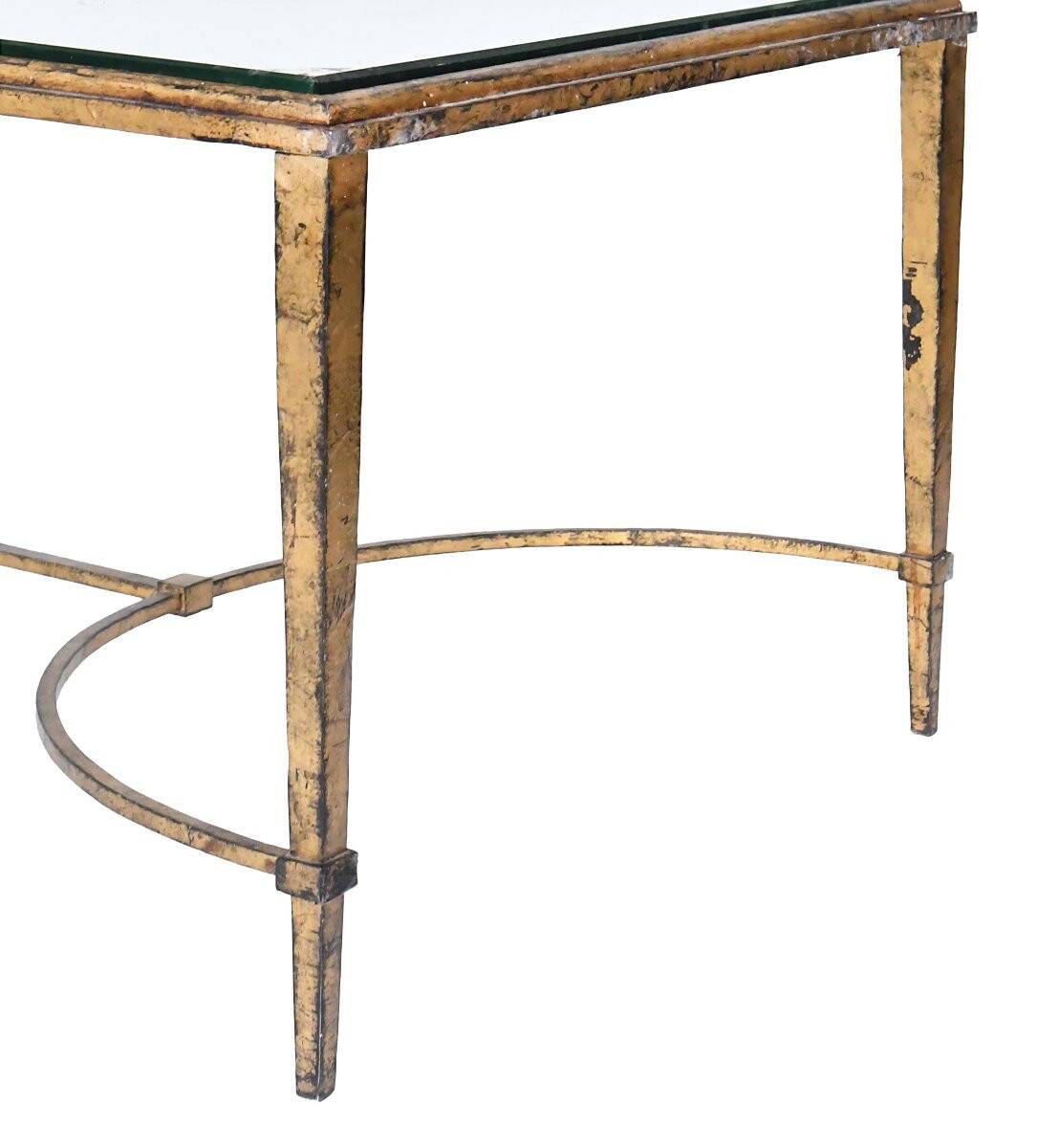 Coffee table in iron by Roger Thibier for the Ramsay house.