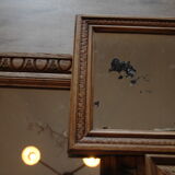 Mirror wood 40 - 66x81cm