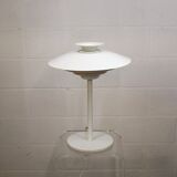 White vintage Danish desk lamp by Jeka Metaltryk - Model Sofie - Denmark 70s