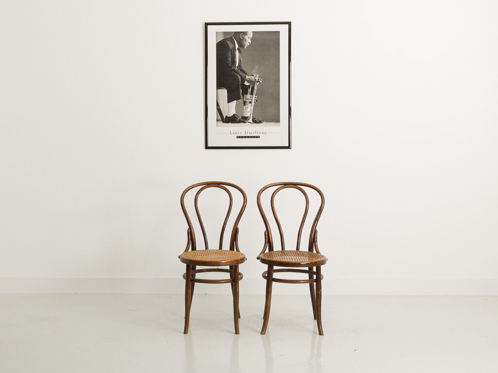 Pair of bentwood chairs