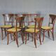 Set of 6 caned chairs, Thonet No. 221, circa 1910