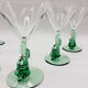 6 verres à cocktail, champagne en cristal, Luminarc France