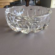 crystal ashtray signed saint-louis