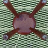 Solid teak Scandinavian stool