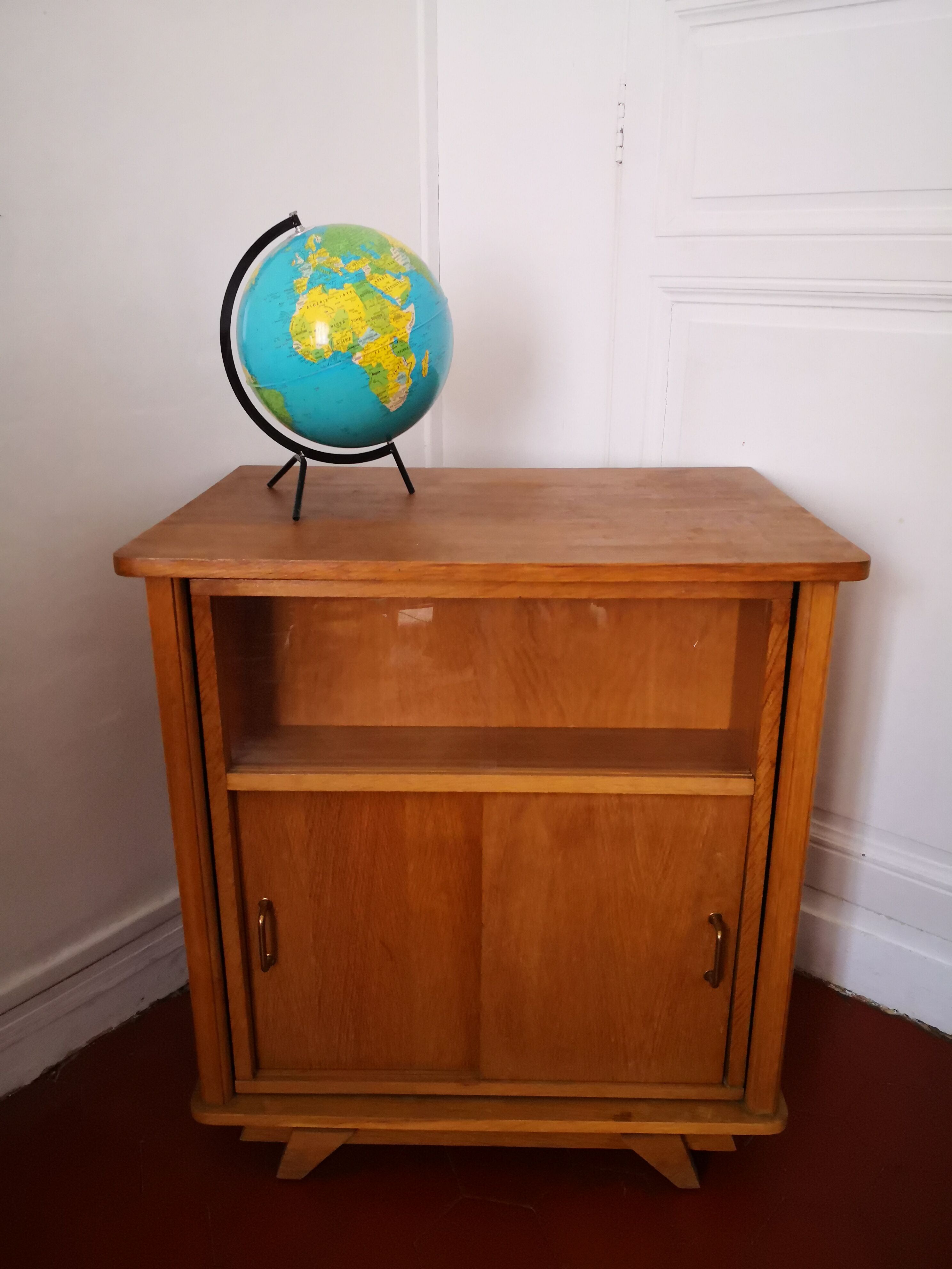 Meuble bar pivotant vintage