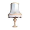 Lampe et sa colonne en albâtre