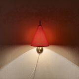 Ensemble de 2 appliques murales en laiton de Rupert Nikoll