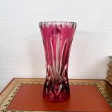 Small Bohemian crystal vase