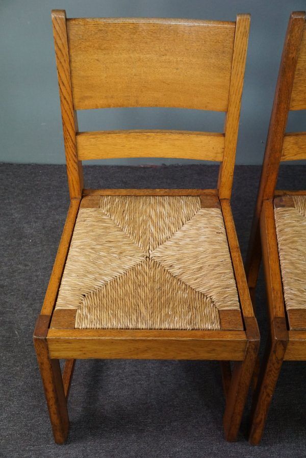 Suite of 4 dining chairs Hague School
