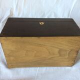 Old solid wood box