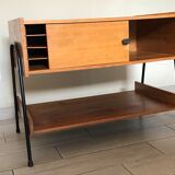 Metal stand furniture vintage design 60s