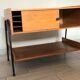 Meuble pied métal design vintage années 60