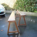 Two benches