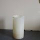 Vase soliflore en marbre blanc