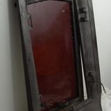 Former industrial cast iron mirror, 50x71cm