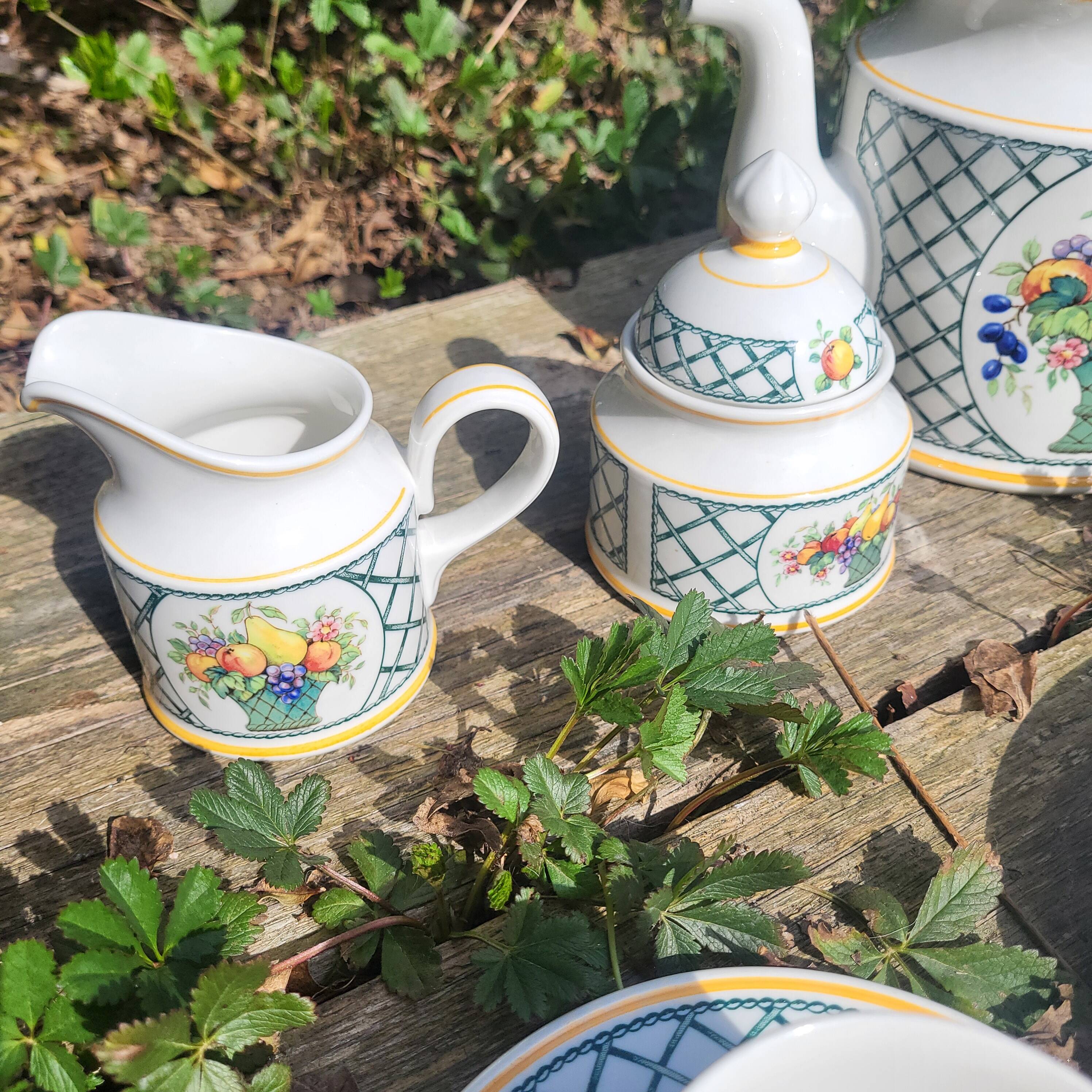Service à café Villeroy et Boch, série Basket