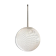 Venini ceiling lamp crystal "tessuto" by Massimo Vignelli '70s