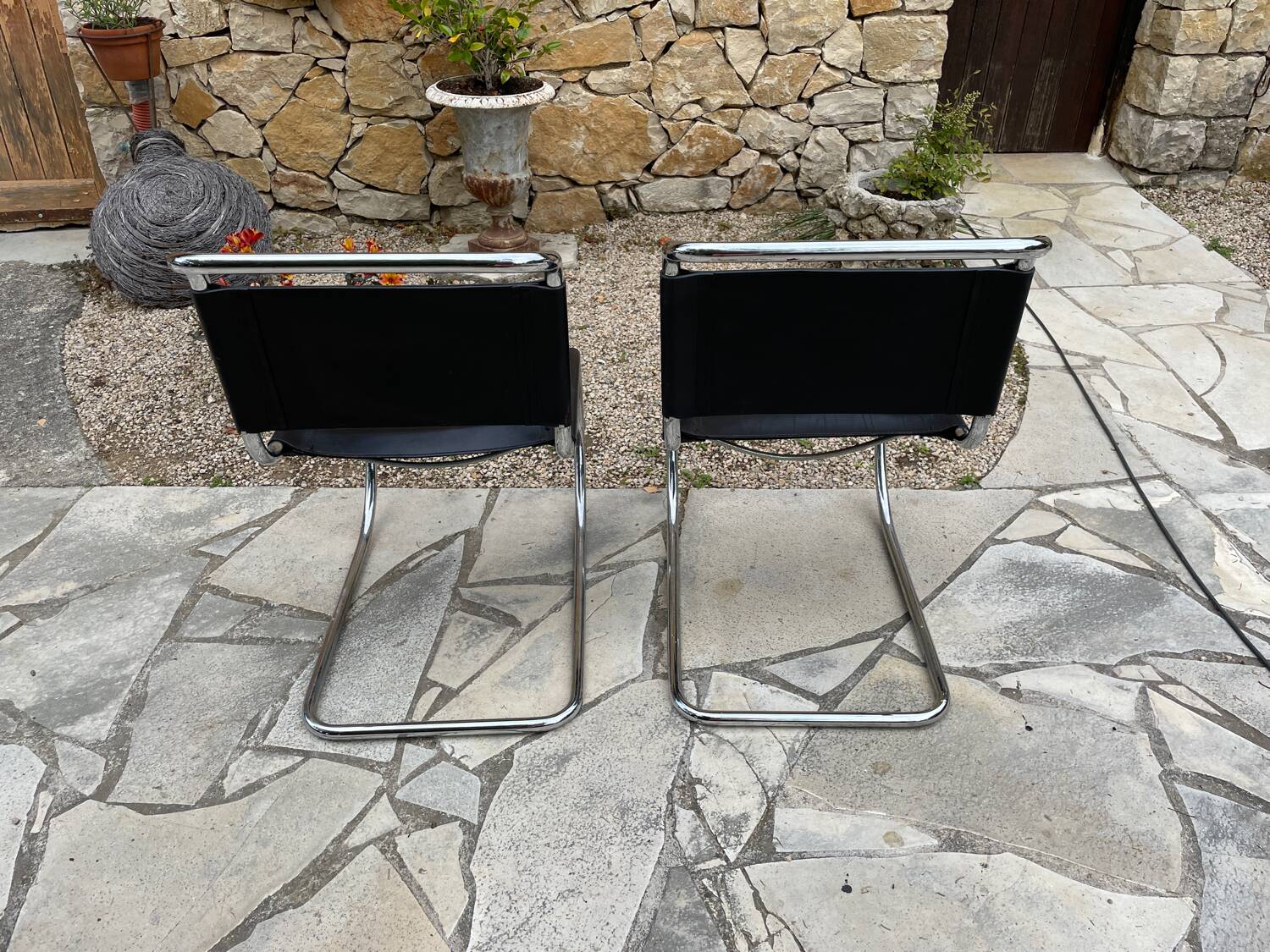 Chaises Mies Van Der Rohe Édition Année 80