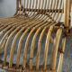 1970s rattan children's armchair
