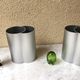 Pair of minimalist vase, 70s